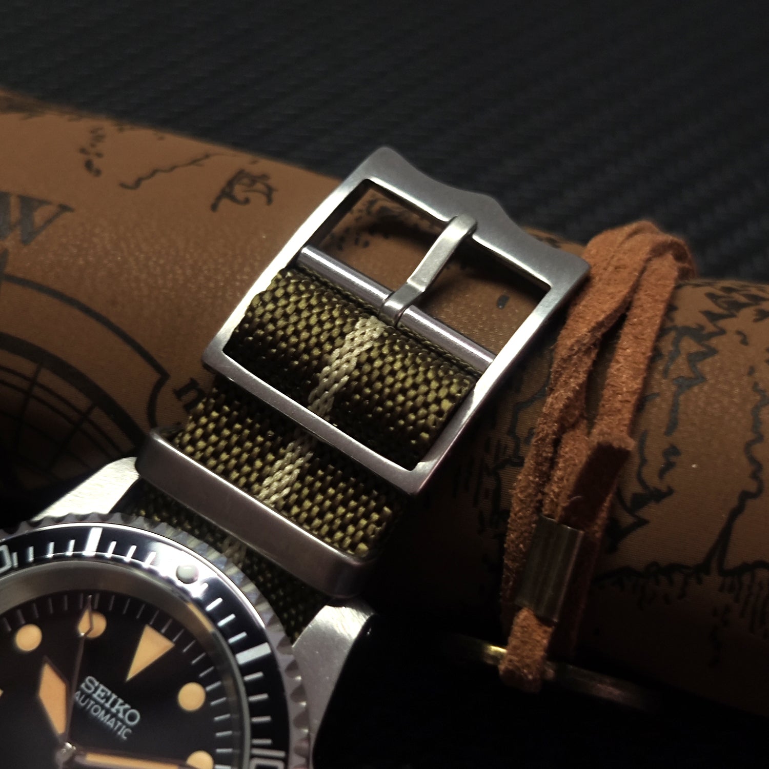 Custom Seiko Vintage Milsub Mod Watch - Military Dive Watch | NH35