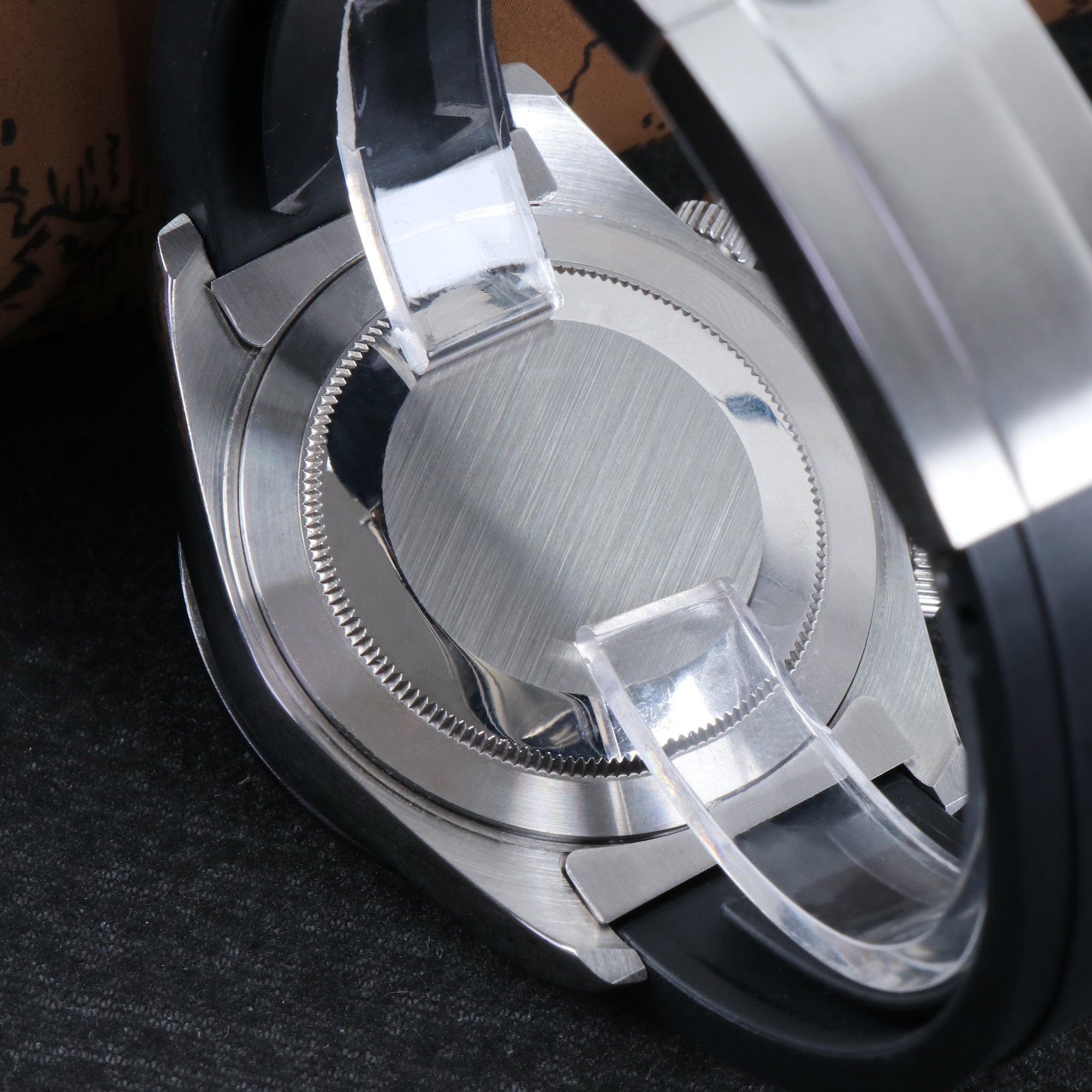 Custom Vintage Silver Chronograph Seiko Mod Watch – ZJani Mods