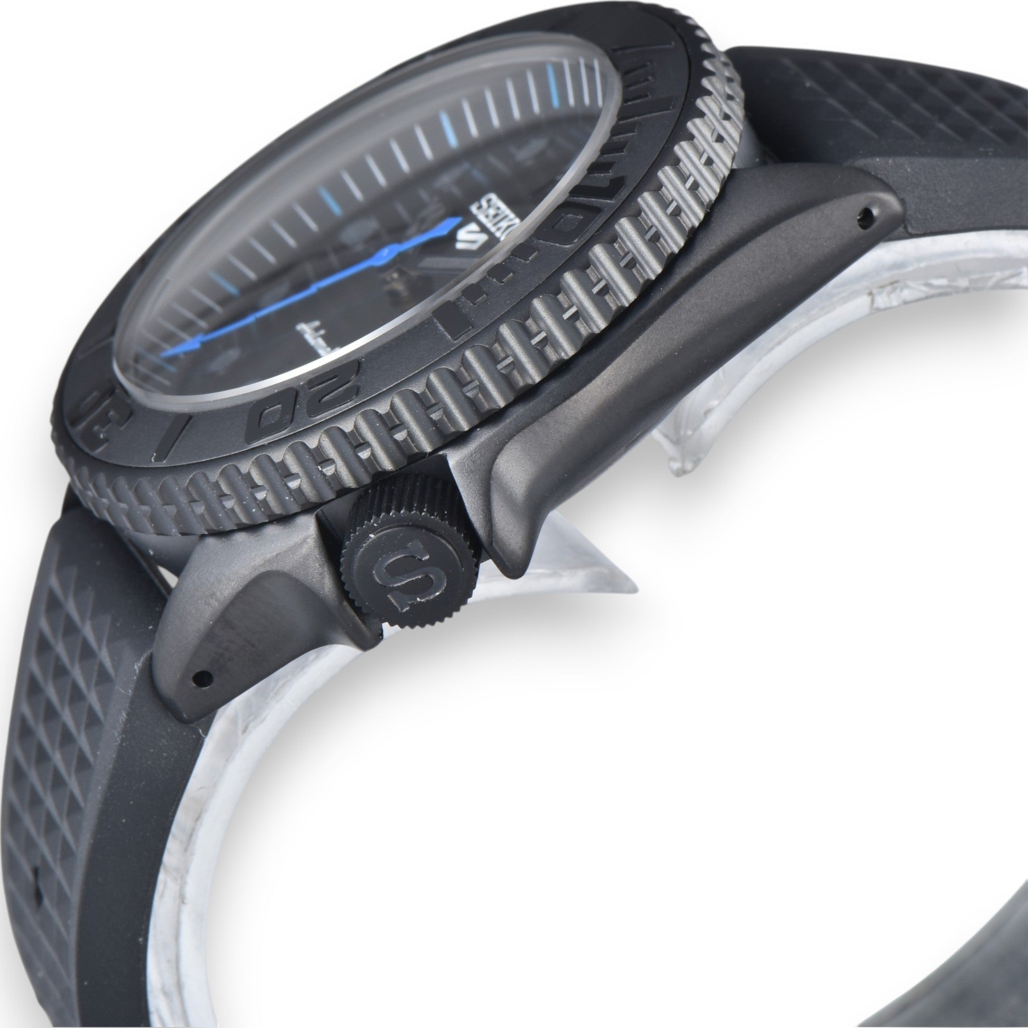 SKX07 Black Custom Seiko Mod Watch – ZJani Mods
