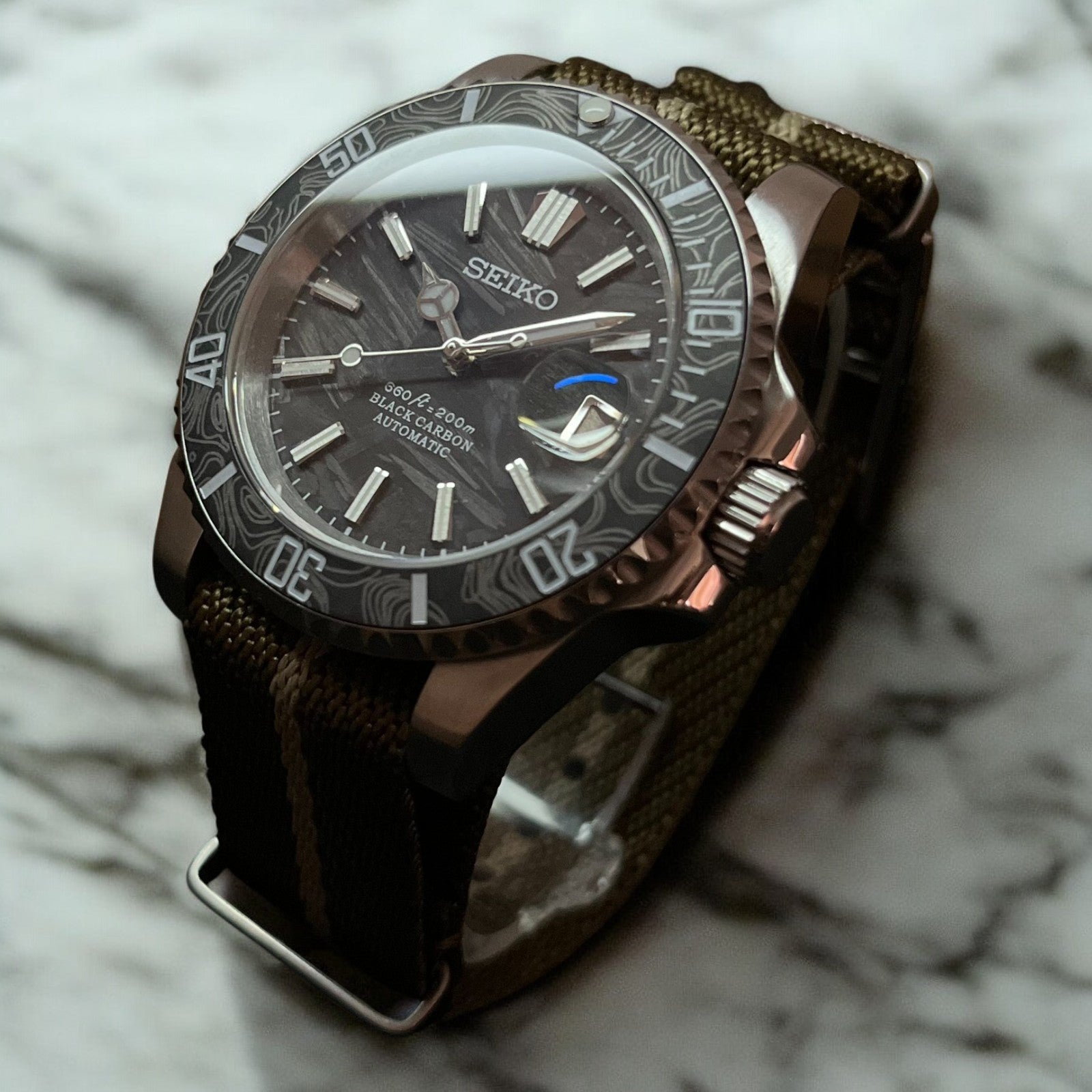 Custom Seiko Mod Vintage Watch