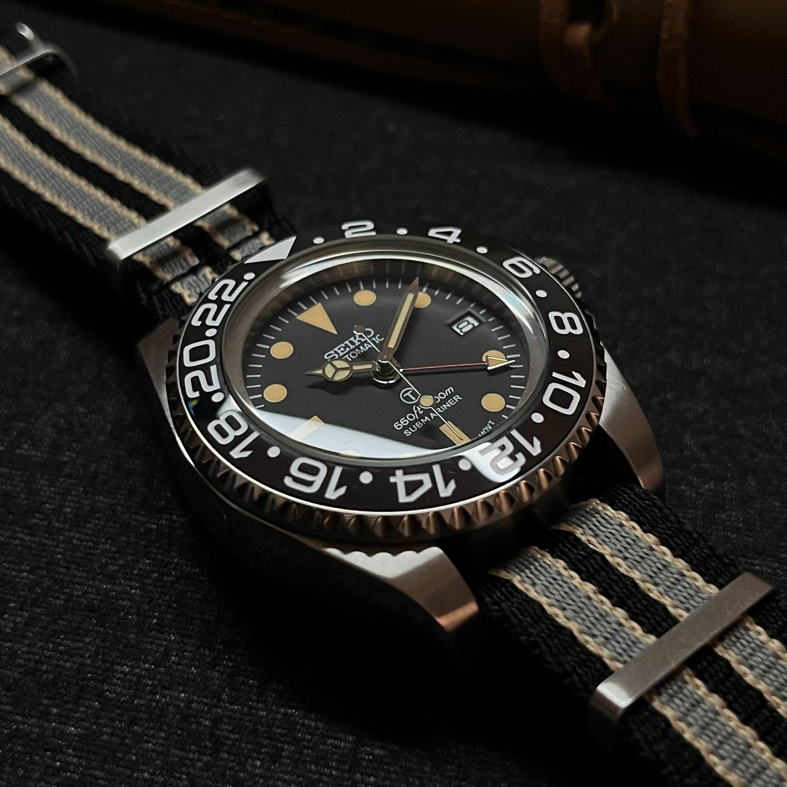 Custom Vintage Milsub GMT Mod - 44MM With Date