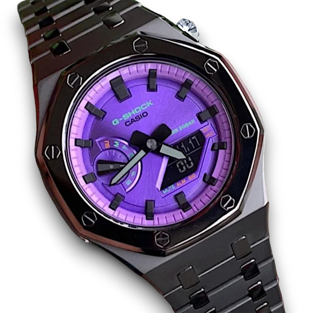 G-SHOCK personalizzato Oaktic Purple Mod