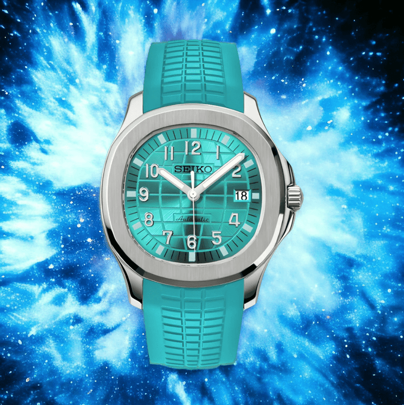 Seiko Mod Seikonaut Light Blue