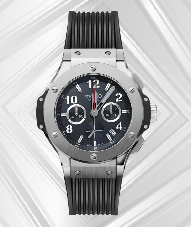 Seiko Mod Big Bang Silver