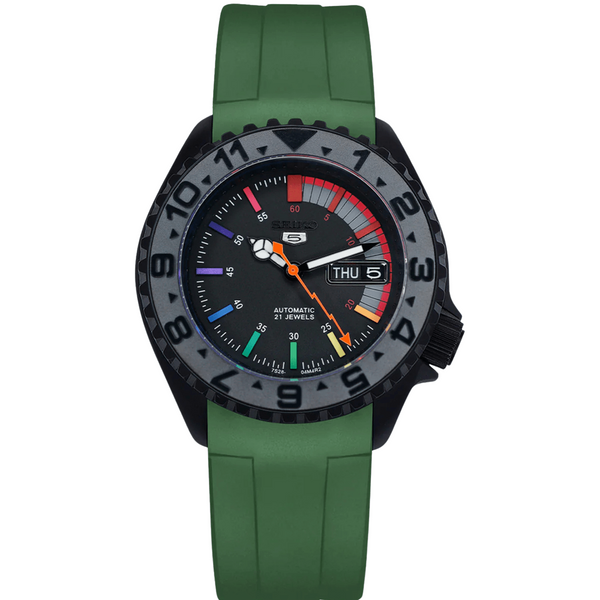Custom Seiko Mod SKX 5 Starry Rainbow – ZJani Mods