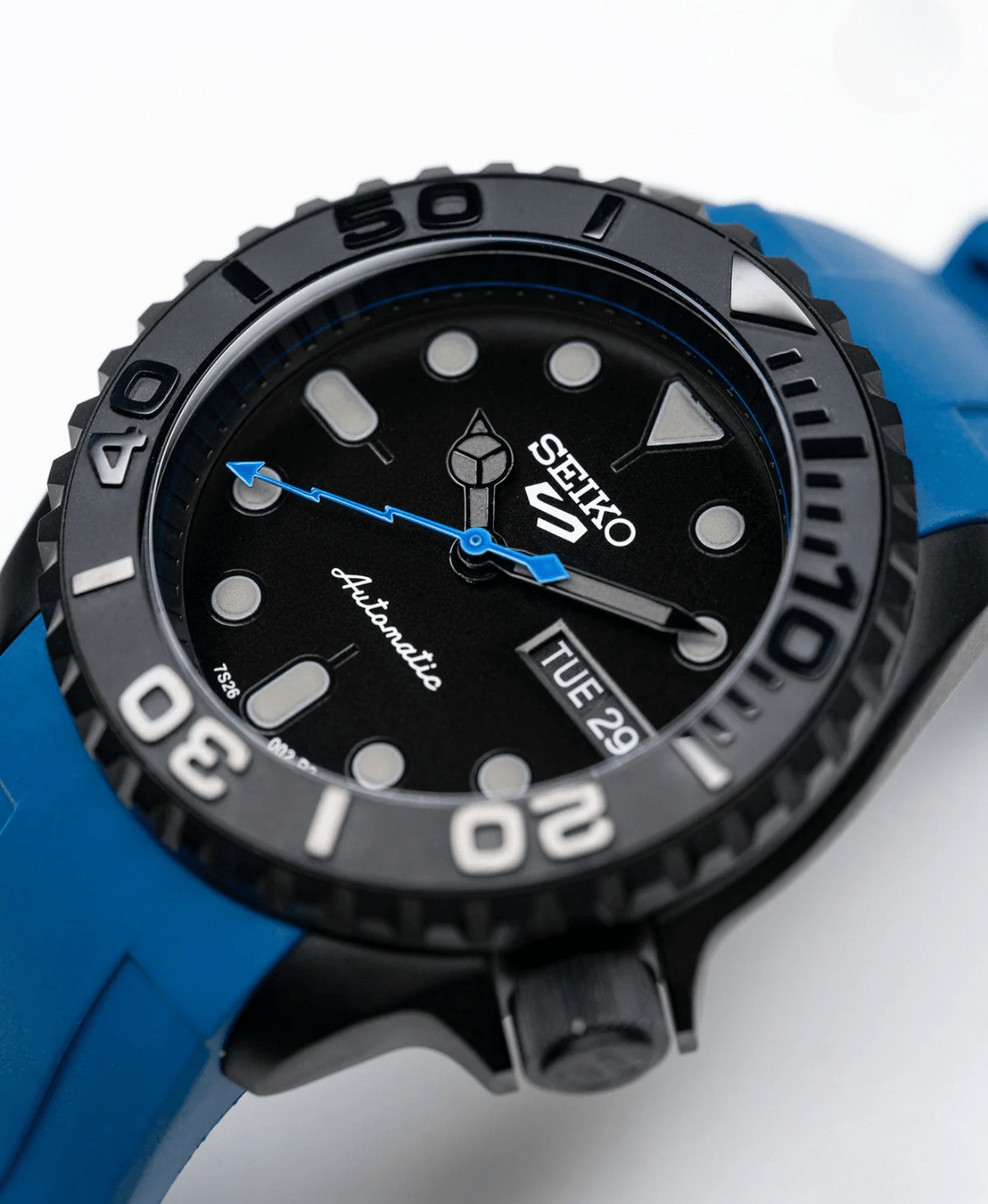 Seiko Mod SKX Blue